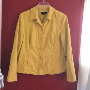 Mustard jacket- very unique and stylish 🌸